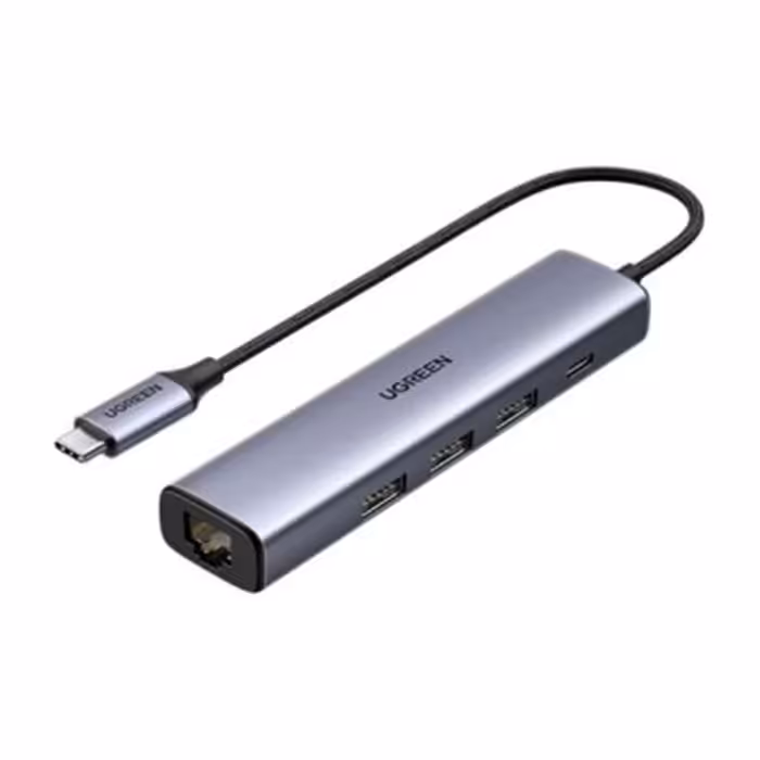 هاب 3 پورت Type C به USB 3.0 با قابلیت PD یوگرین CM475