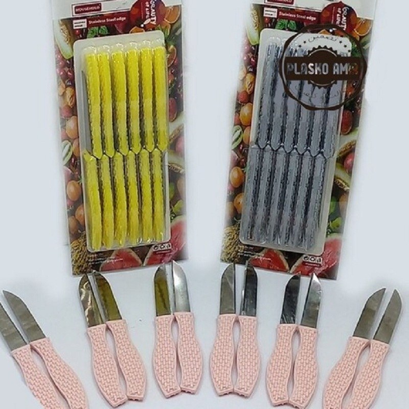چاقو میوه خوری 12 عددی ابتکار