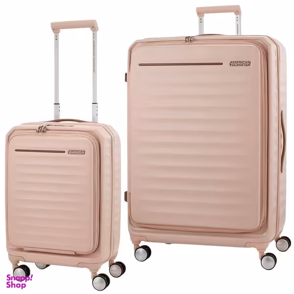 مجموعه دو عددی چمدان امریکن توریستر مدل Frontec HJ3