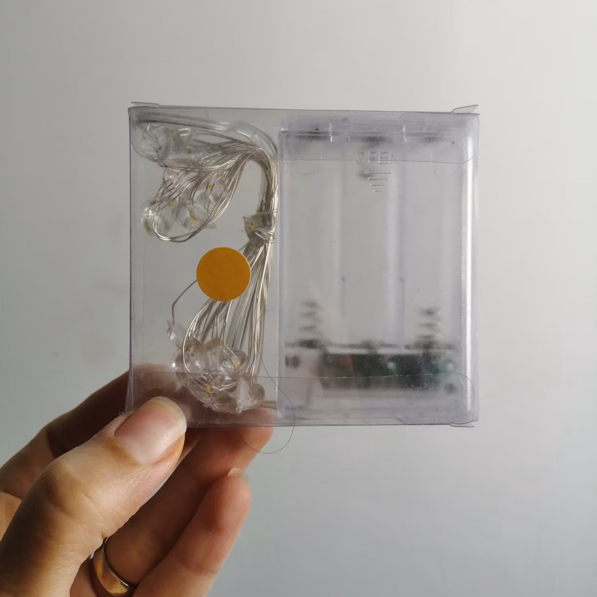 ریسه لامپی باتری خور آفتابی طرح قلب