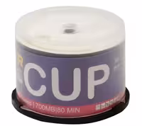 سی دی خام کاپ بسته 50 عددی