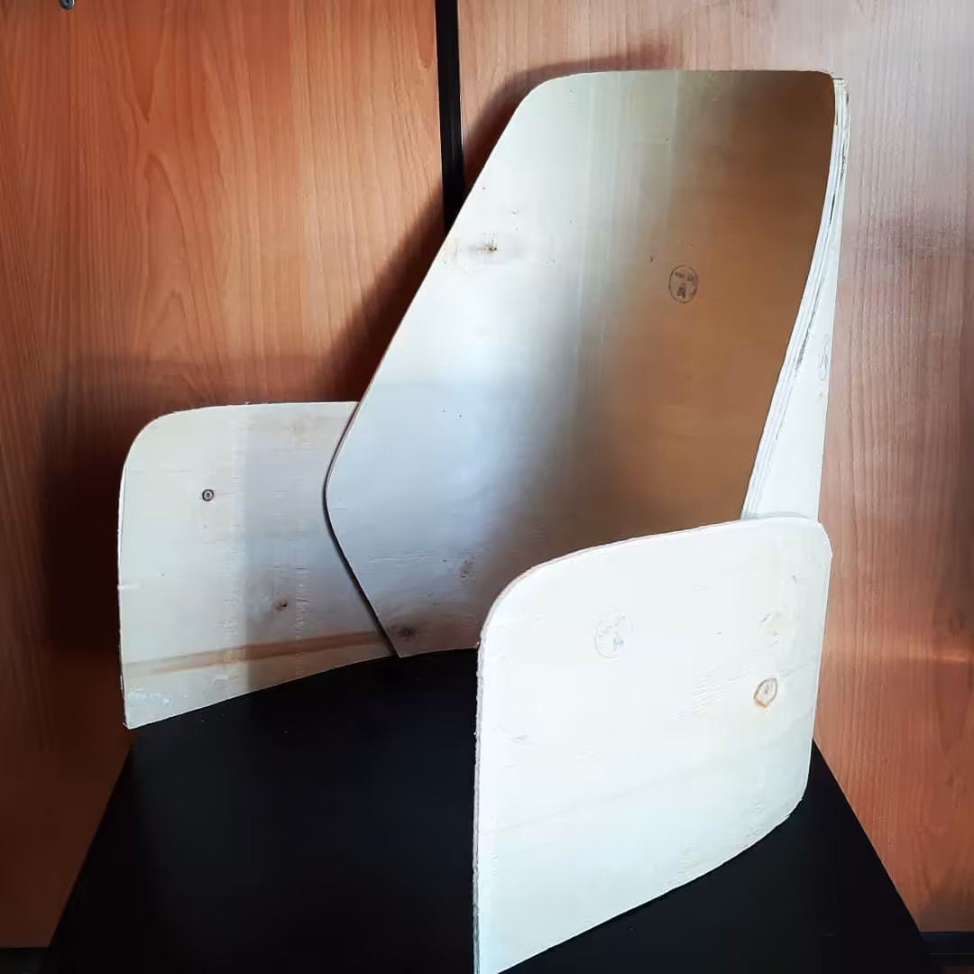 کلاف خم مبل نهارخوری سه لایی و ام دی افی ابعاد 60×70 پرس حرارتی و بهترین کیفیت چسب