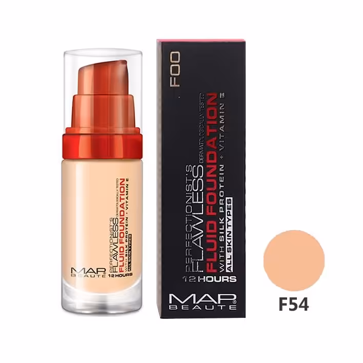  کرم پودر پمپی فلوئید مپ بوته  F54 