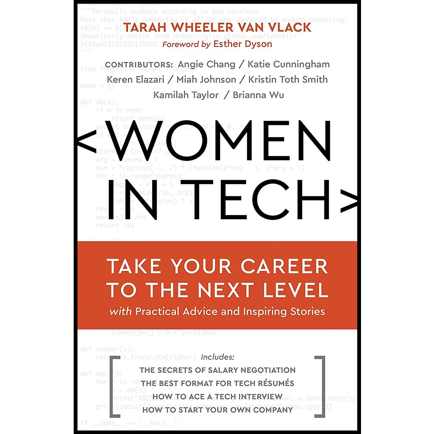 کتاب زبان اصلی Women in Tech اثر Tarah Wheeler Van VlackEsther DysonAngie Chang