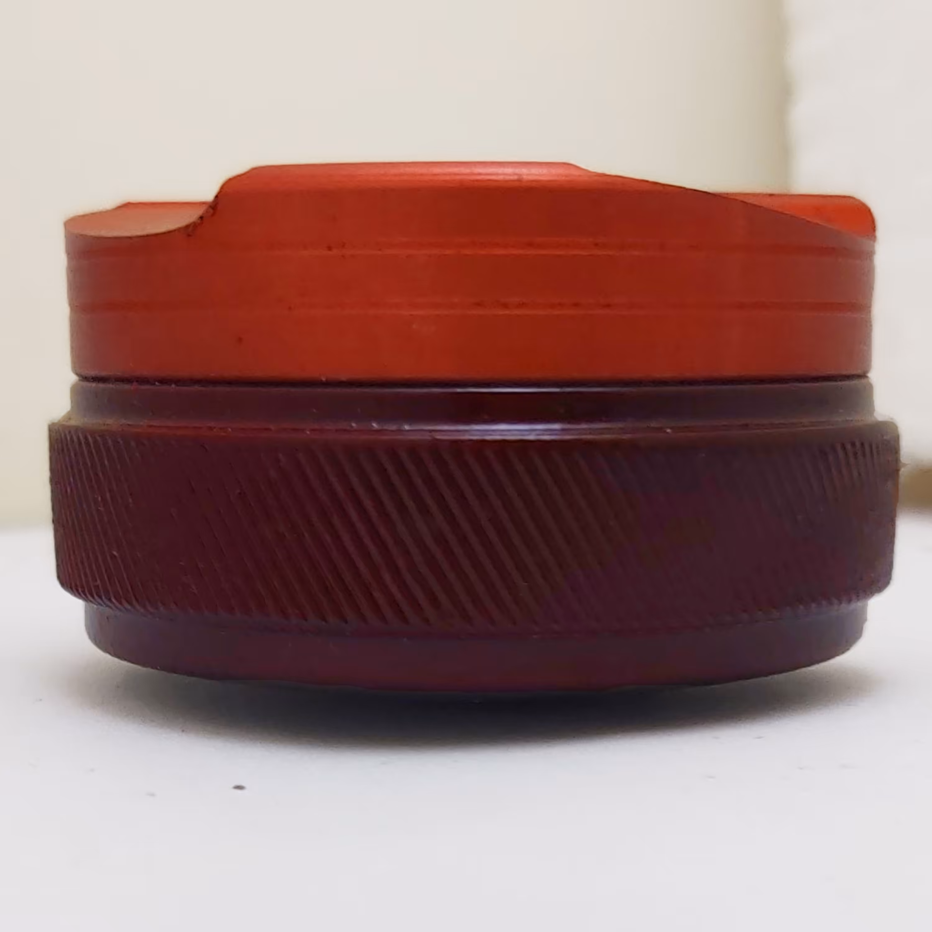 لولر قهوه مدل LKB51 سایز 51 قرمز زرشکی با طراحی ویژه