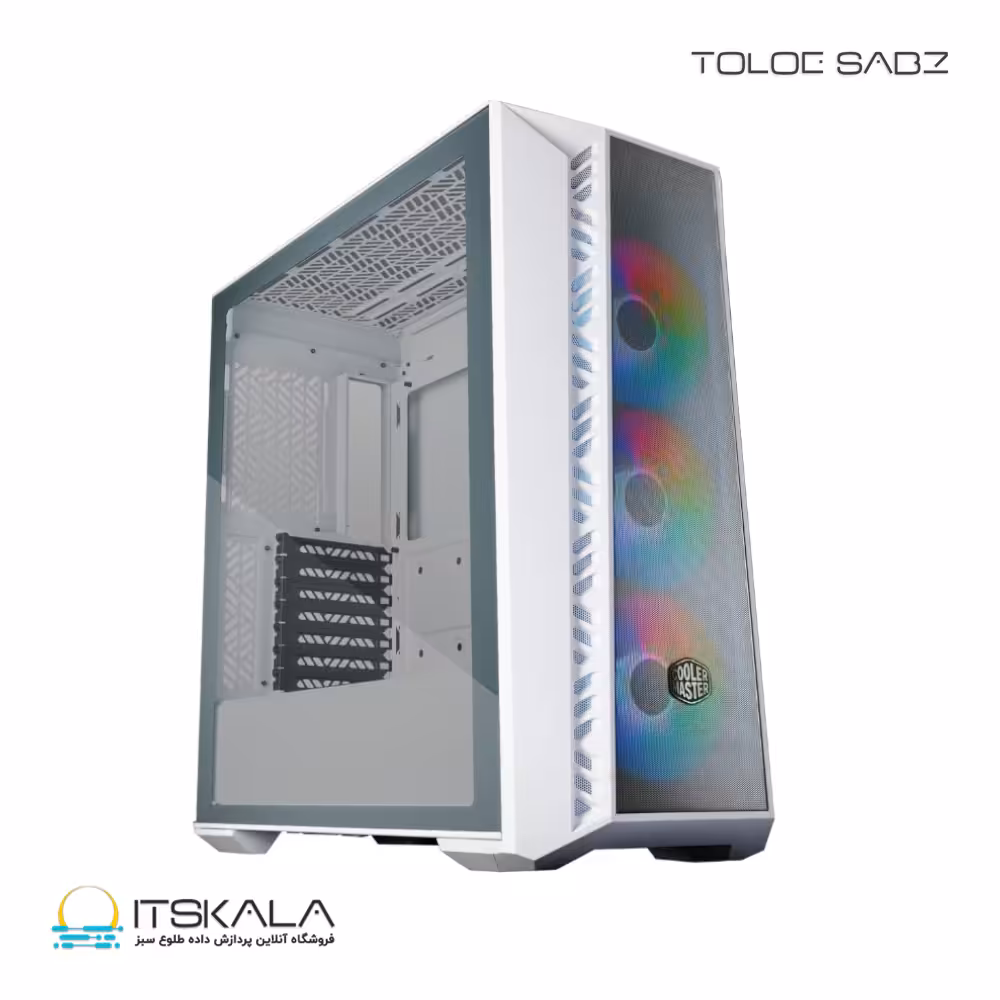 قیمت و خرید کیس کولرمستر MASTERBOX 520 MESH ARGB WHITE | ITSKALA