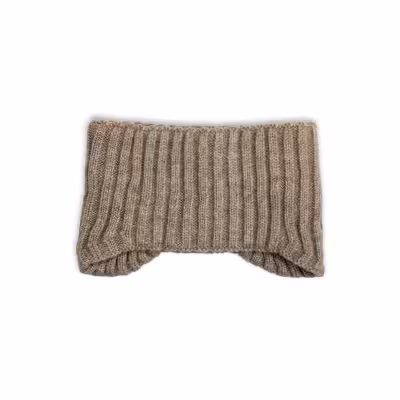 هدبند بافت رنگ کرم