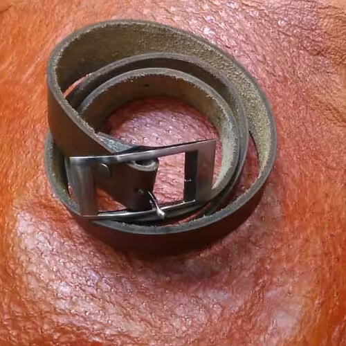 کمربند چرم گاومیش