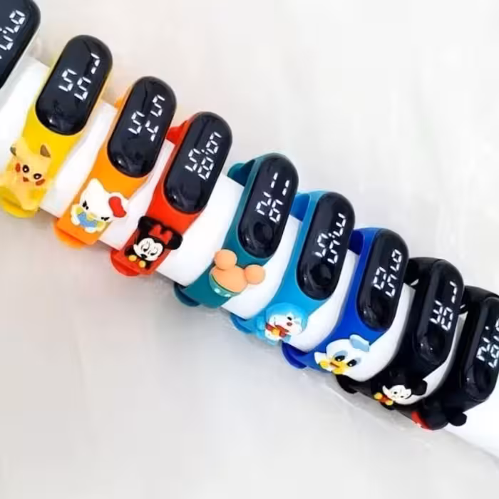 ساعت دیجیتالی  مچی طرحدار بچگانه و بزرگسال

بارنگ ها و شخصیت های مختلف