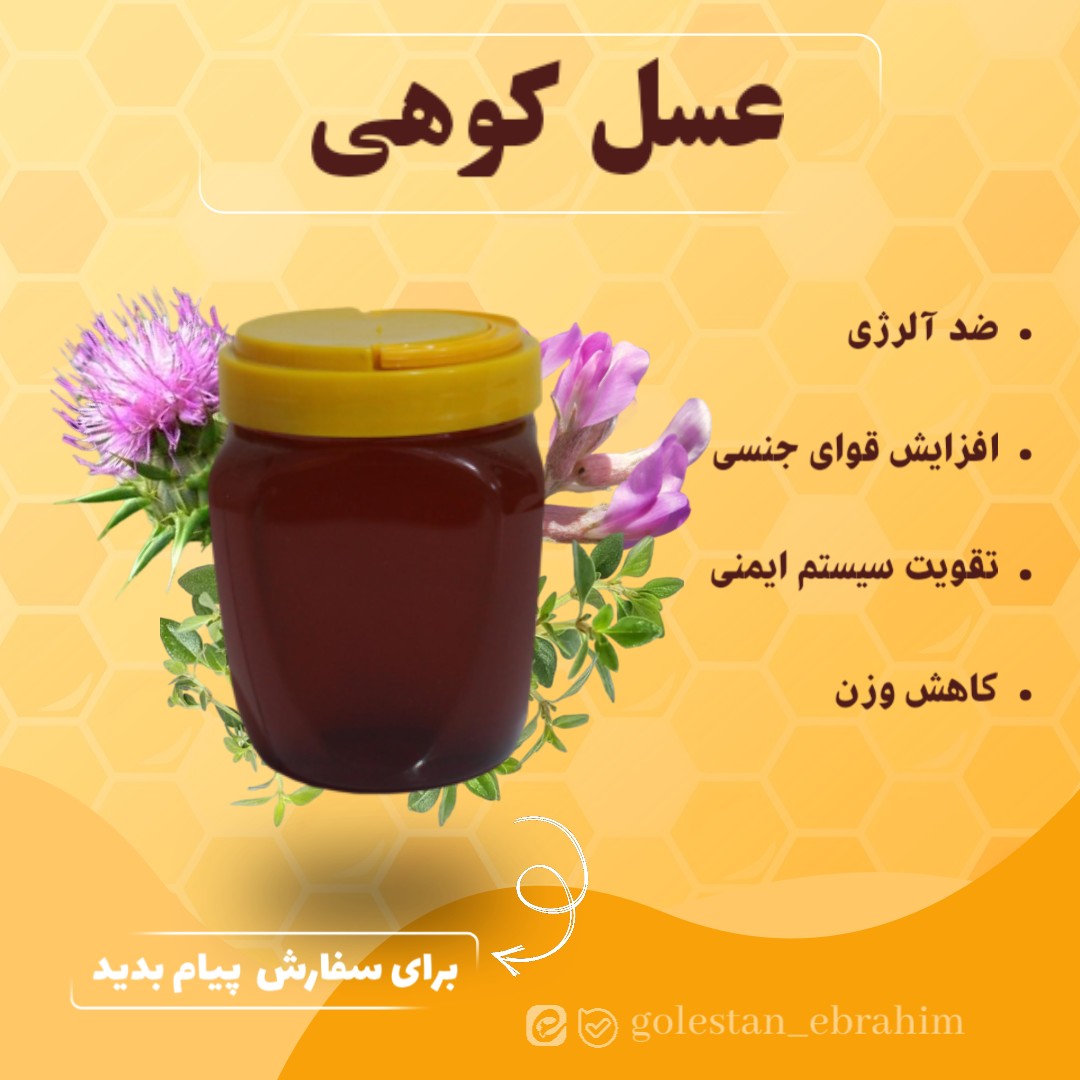 عسل کوهی (یک کیلویی)