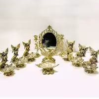 هفت سین برنزی مدل پری ست کامل 