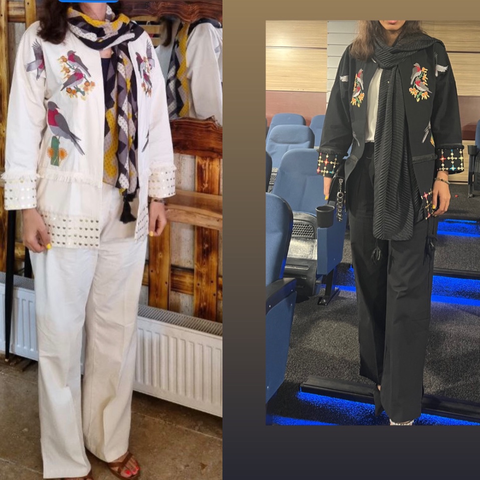 کت لینن و شلوار