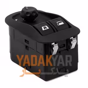 کلید شیشه بالابر پژو 206 تیپ 6 جلو ایران