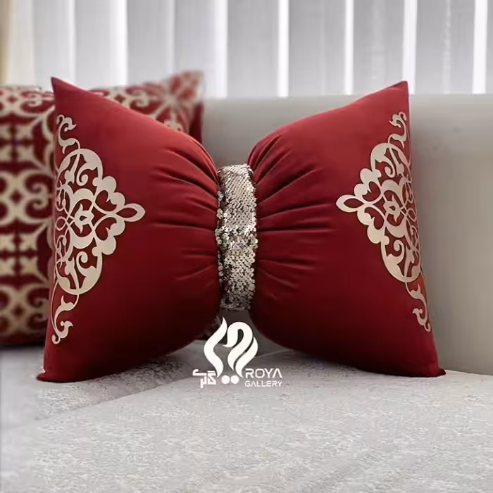 کوسن پاپیون طرح اطلس 