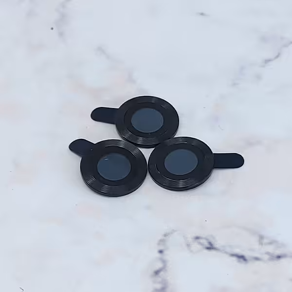 محافظ لنز دوربین مدل رینگی فلزی مناسب برای گوشی موبایل Iphone 12 Pro - مشکی
