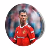 آینه جیبی خندالو طرح کریستیانو رونالدو مدل تاشو کد 13899