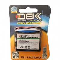 باتری قابل شارژ  تلفن بی سیم پاناسونیک  مدل p501 برندDBK