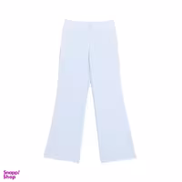 شلوار زنانه برنس مدل پرسته رنگ آبی روشن