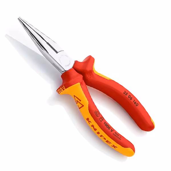 انبر دمباریک فشار قوی کنیپکس با نوک تیز سایز 160 میلیمتر