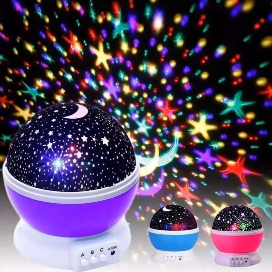 شب خواب کهکشانی شب خواب چرخان شب خواب ماه و ستاره چراغ خواب ماه و ستاره 