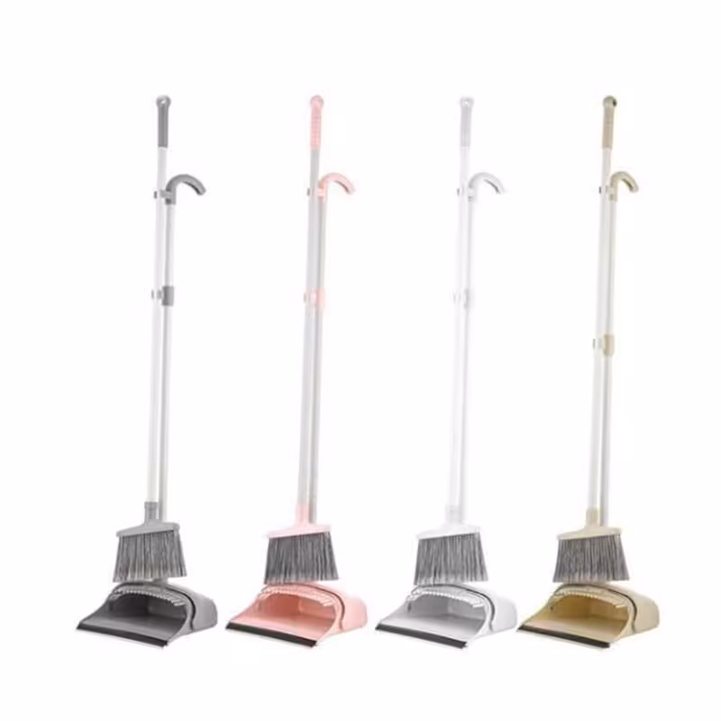 ست جارو و خاک انداز مخزن لیمون