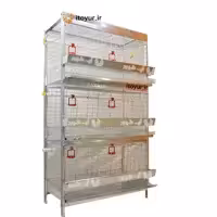 قفس مرغ 3 طبقه