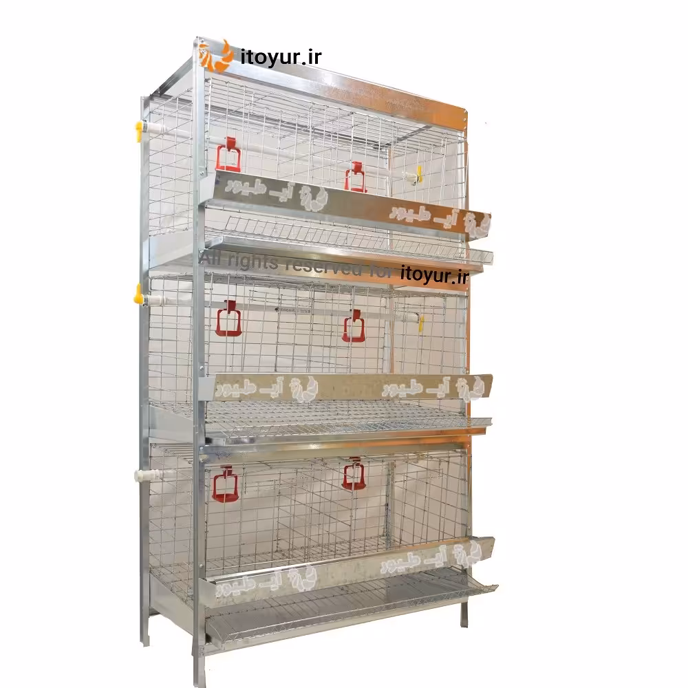 قفس مرغ 3 طبقه