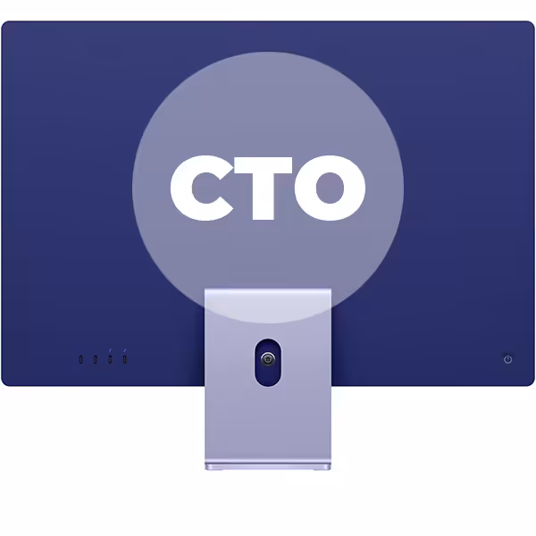 آی‎ مک 24 اینچ کاستوم پردازنده 8 هسته ای M1 گرافیک 8 هسته ای 16 گیگابایت Ram ظرفیت 1 ترابایت SSD بنفش - Hiapple.ir