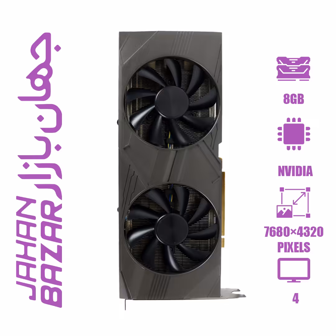 کارت گرافیک استوک انویدیا مدل Nvidia GeForce RTX 3070 8GB ظرفیت 8 گیگابایت