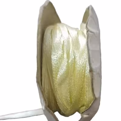 روبان 3میل ساتن زرد 10متری