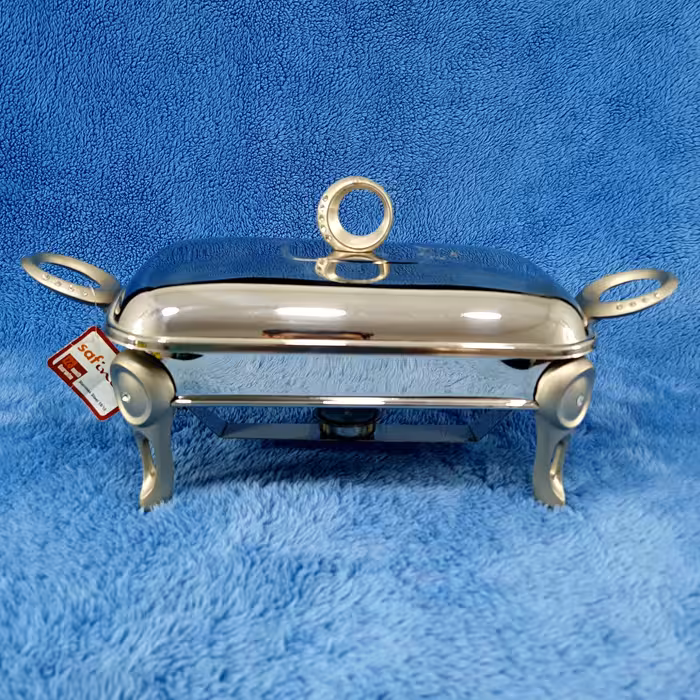 ظرف سوفله سافینوکس مستطیل کوچک کد 205 نگین دار