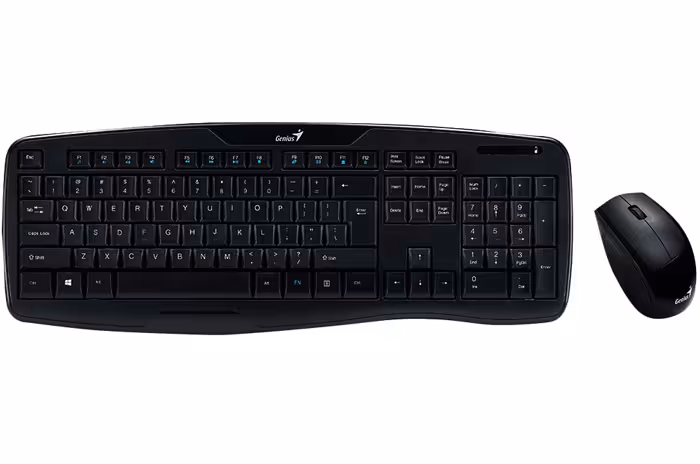 کیبورد و ماوس وایرلس جنیوس مدل KB-8000XGenius KB-8000X Wireless Keyboard And Mouse