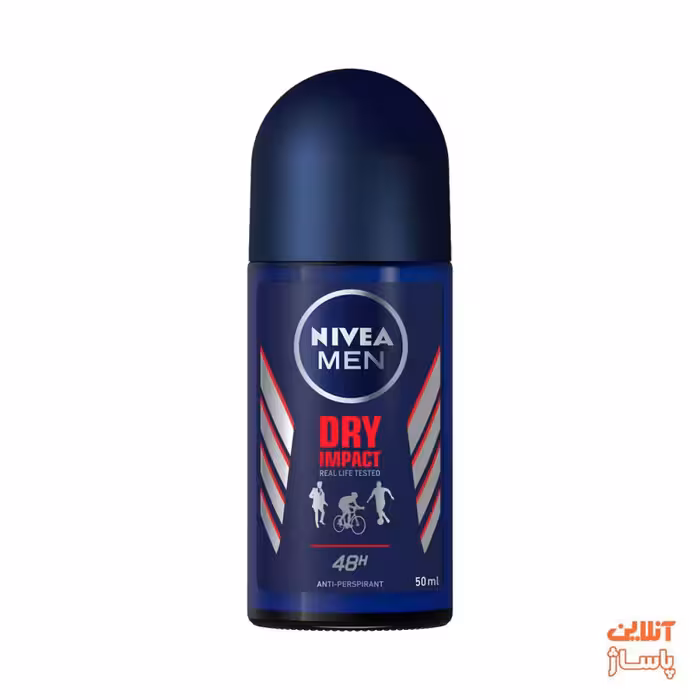 رول ضد تعریق مردانه نیوآ مدل Dry Impact Real Life Tested حجم 50 میلی لیتر