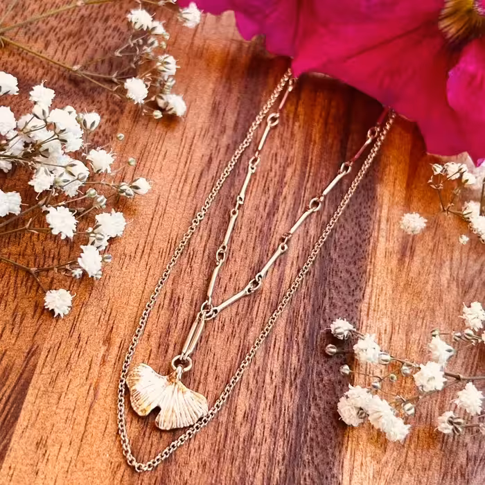 پک گردنبند دو عددی قاصدک کیفیت بسیار بالا