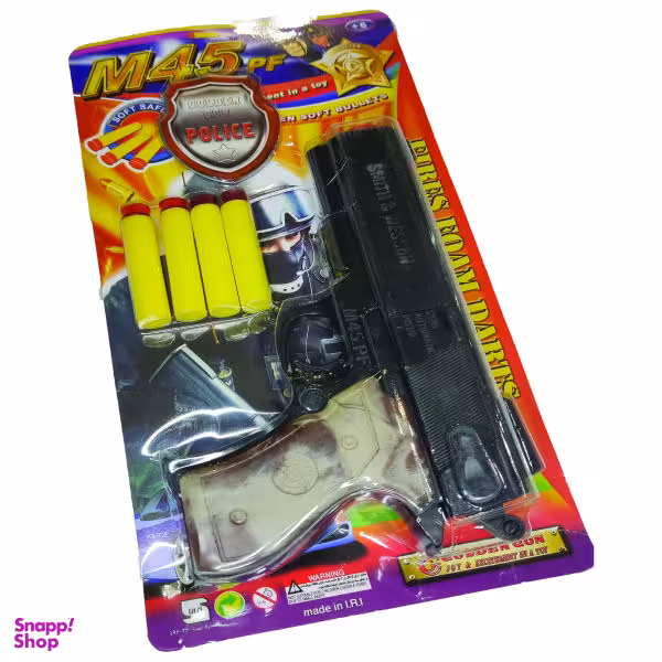 تفنگ بازی مدل کلانتر کد 045 مجموعه 5 عددی