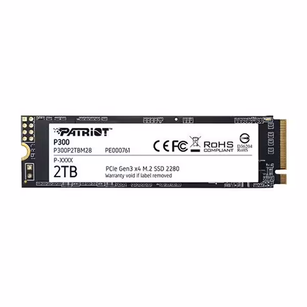 حافظه اس اس دی پاتریوت مدل P300 M.2 2280 2TB NVMe