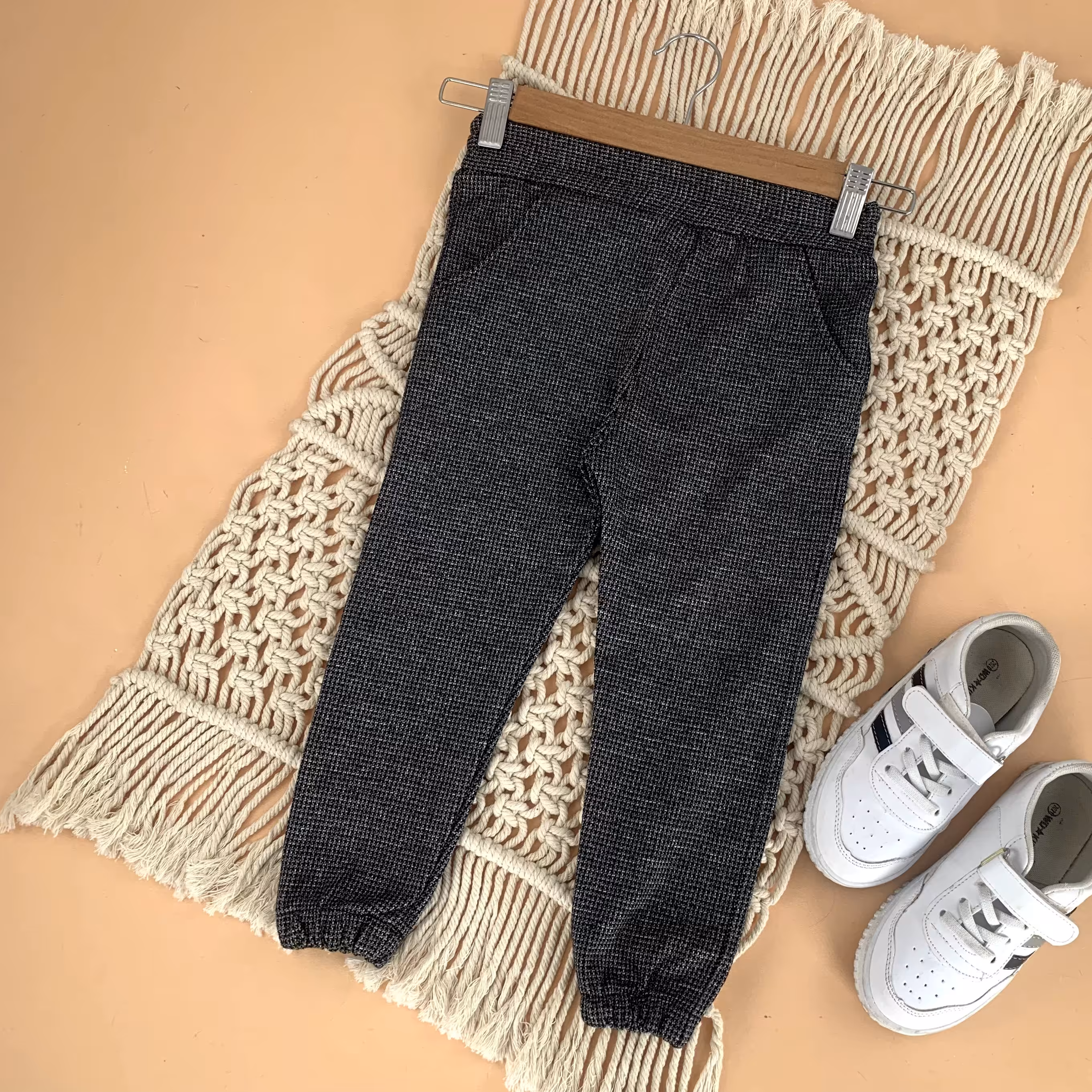 شلوار خاویاری گت دار دخترانه