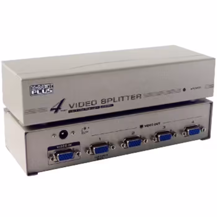 اسپلیتر 2K VGA کی نت پلاس 4 پورت