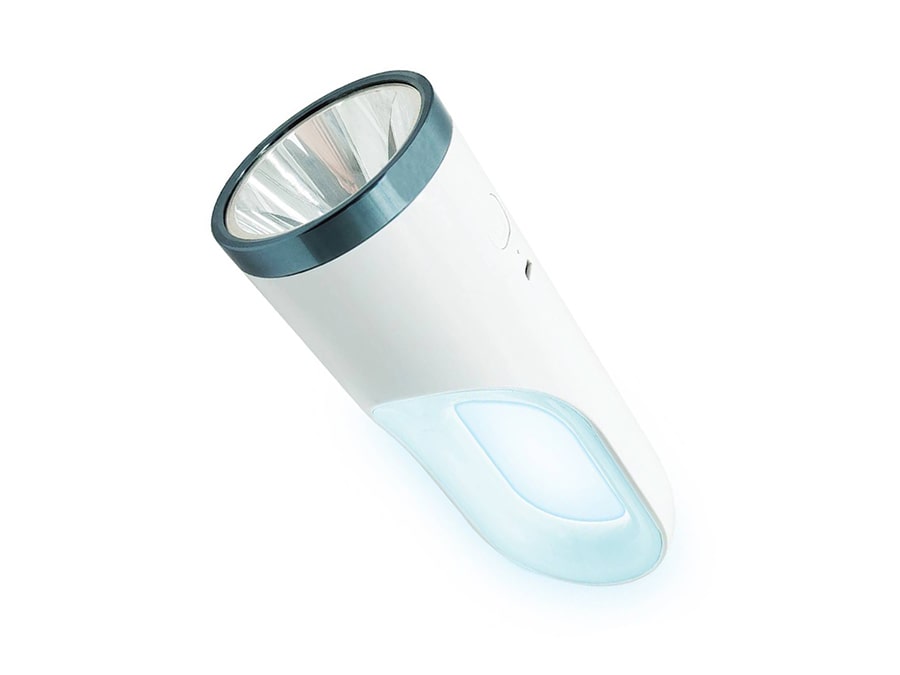 چراغ قوه شارژی پورودو Porodo 2 in 1 Multi-Function Outdoor Flashlight