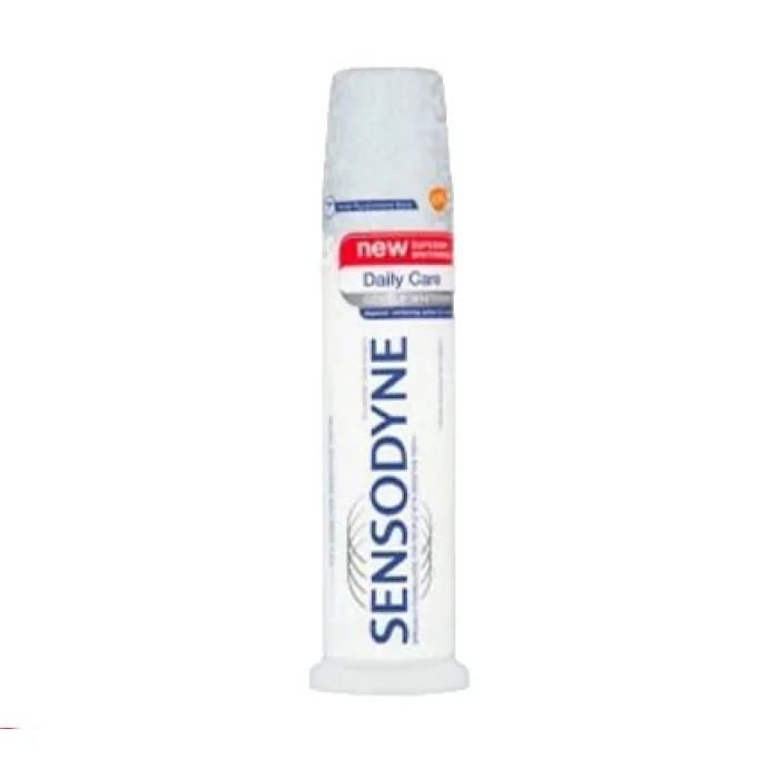 خمیر دندان پمپی سفید کننده سنسوداین Sensodyne Daily Care
