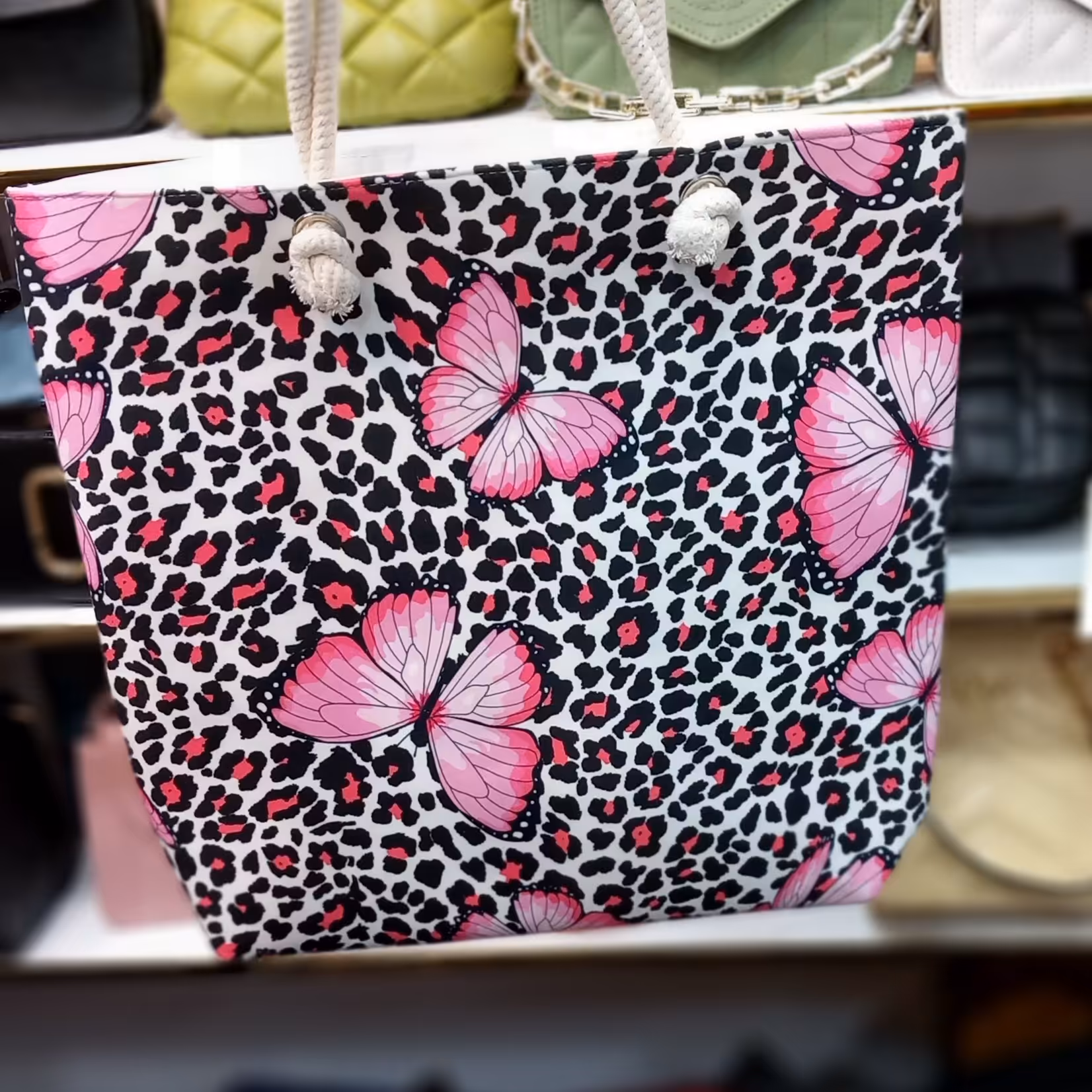 کیف دسته طنابی زنانه مدل پروانه