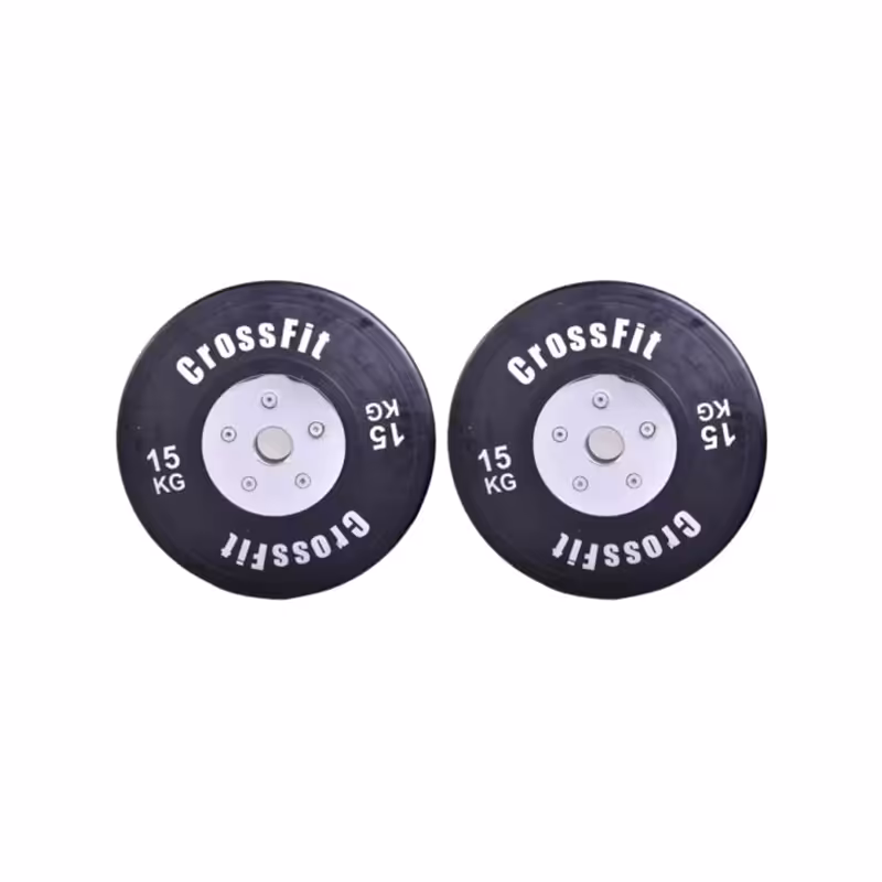 وزنه صفحه هالتر کراسفیت 15 کیلوگرمی بسته دو عددی