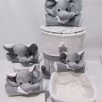 سبدلباس سبدلوسیون سطل زباله و جادستمال