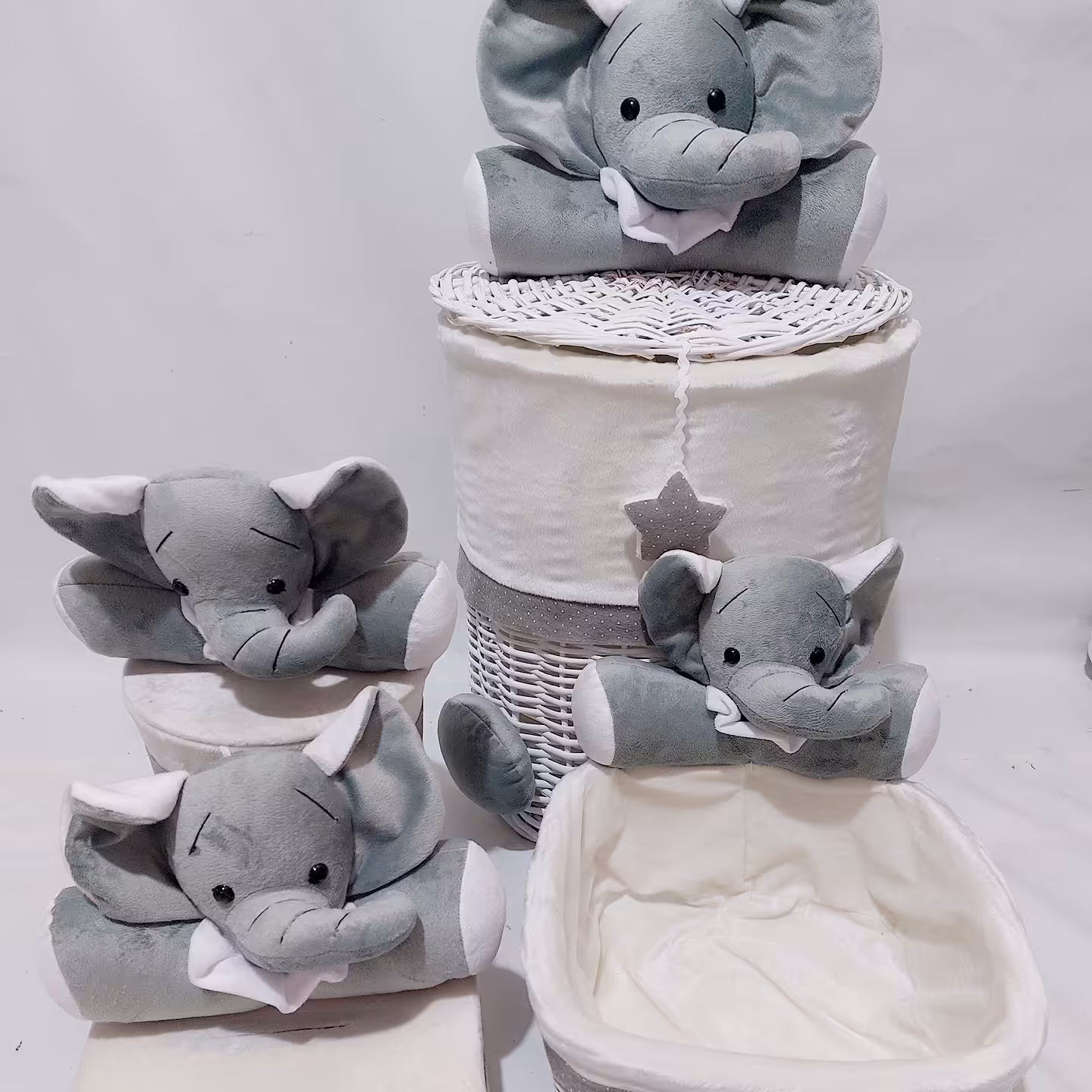 سبدلباس سبدلوسیون سطل زباله و جادستمال