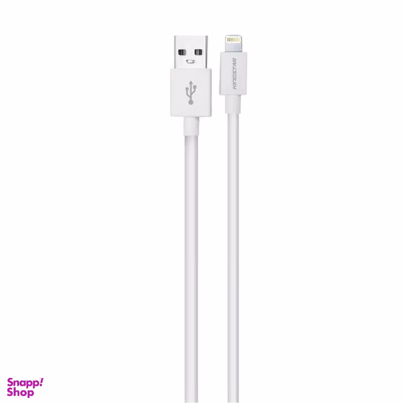 کابل تبدیل USB به لایتنینگ کینگ استار مدل k67i طول 120 سانتی‌ متر