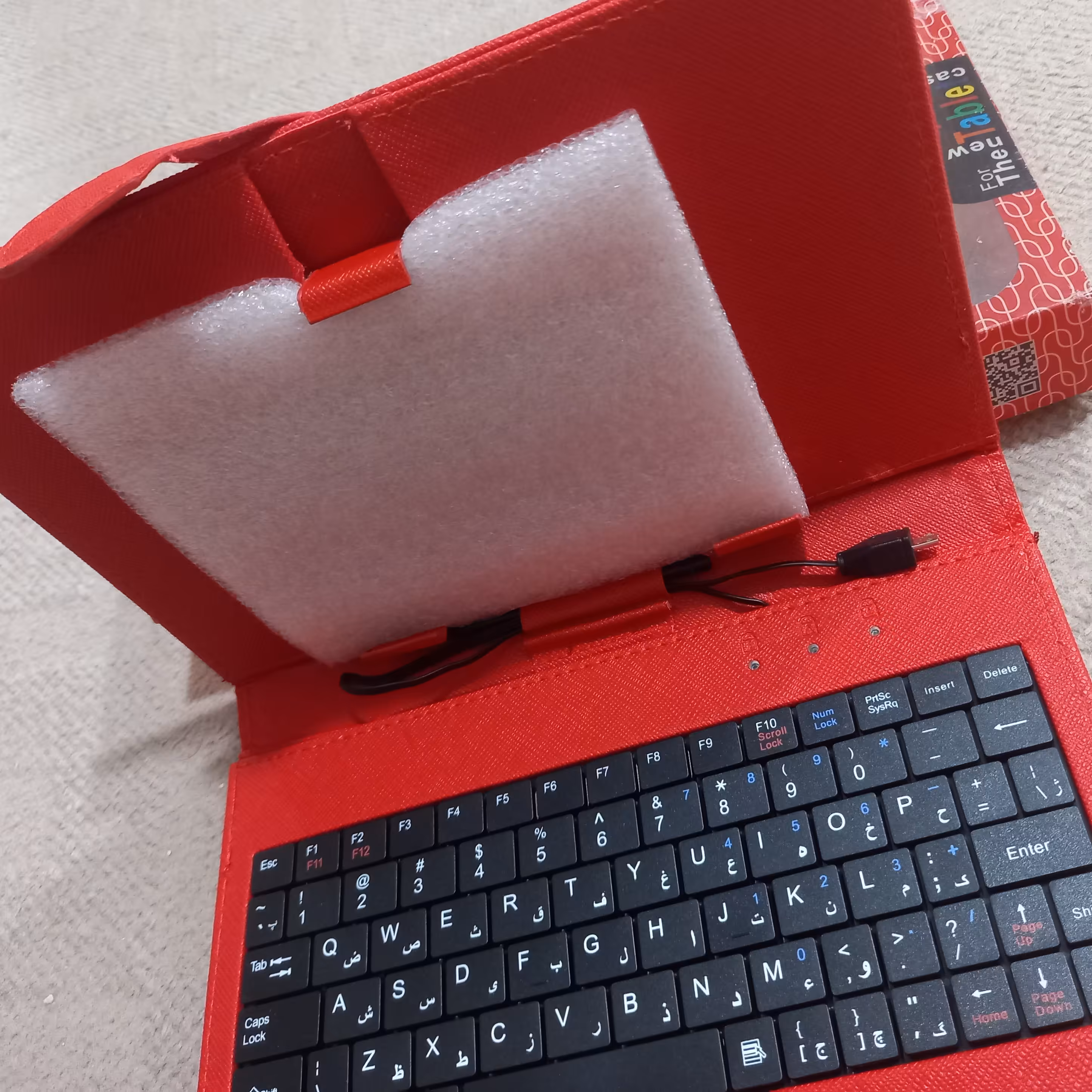 کیف تبلت کیبورد دار مدل xptc1102k