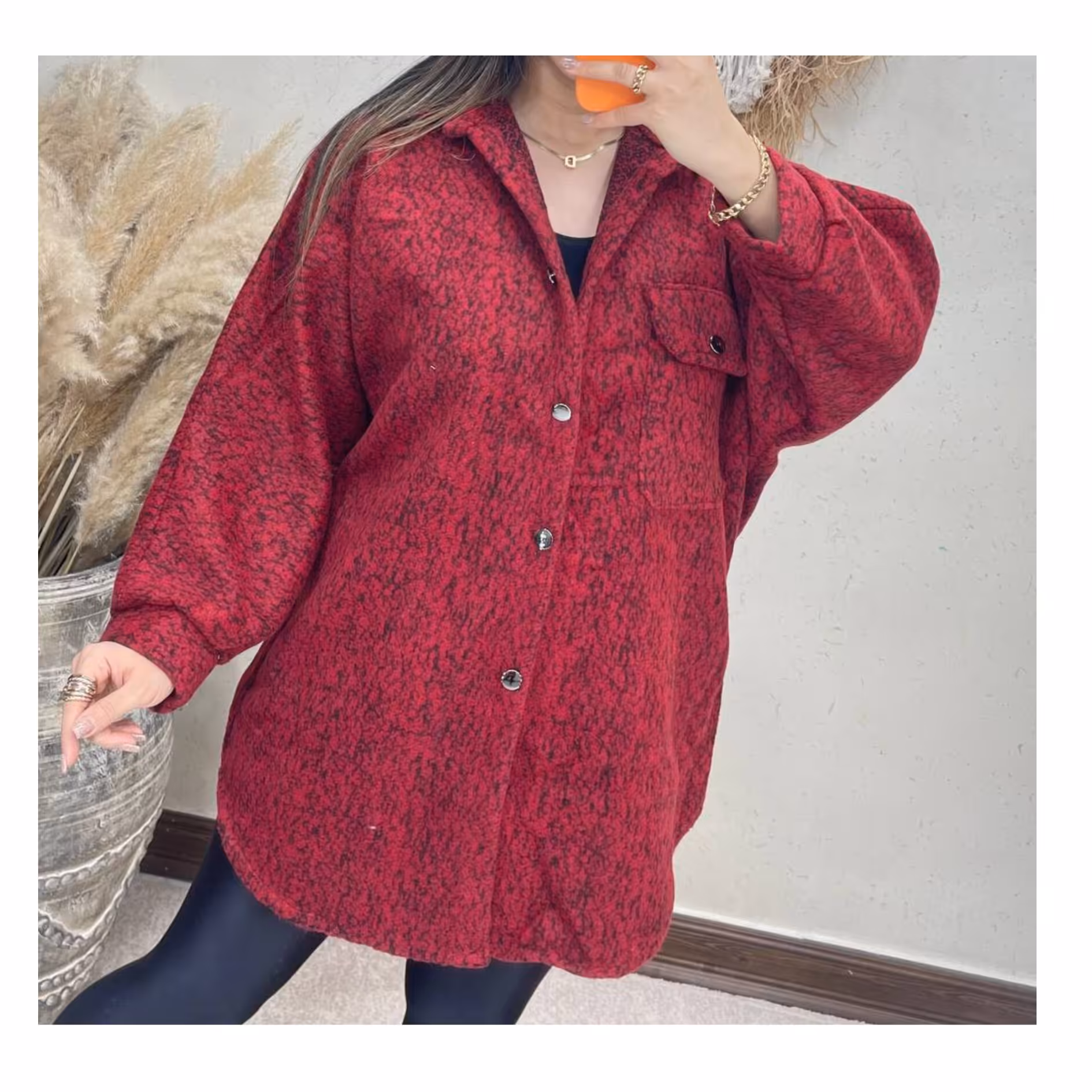 پالتو  زنانه دخترانه پالتو پشمی جلودکمه دار پالتو دخترونه پاییزی شیک و جذاب با تنخور عالی  و زیبا دخترانه زنانه 