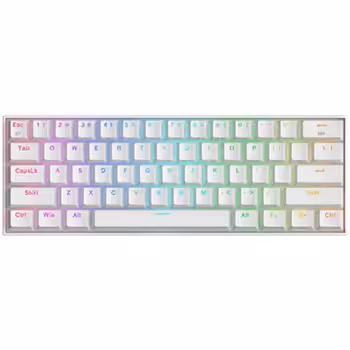 صفحه کلید بی‌سیم ردراگون مدل Draconic K530W-RGB • سوئیچ قهوه‌ای