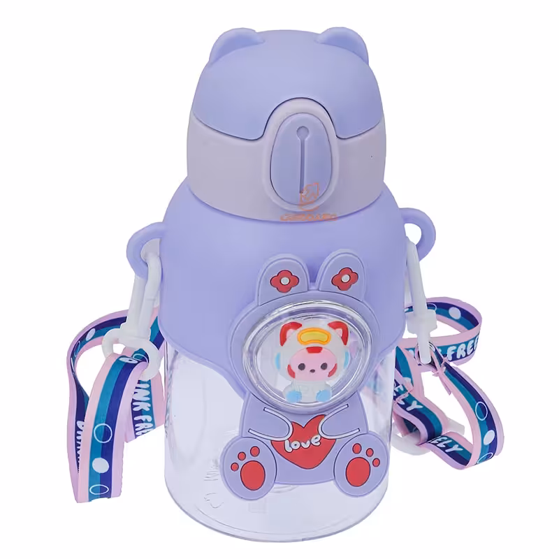 قمقمه فانتزی عروسک دار طرح گربه یاسی