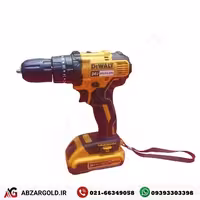 دریل شارژی 24 ولت براشلس دیوالت (طرح)